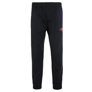 Ea7 Striped Navy Blue Sweatpants