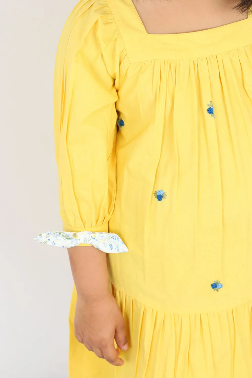 Embroidery Detail Dress