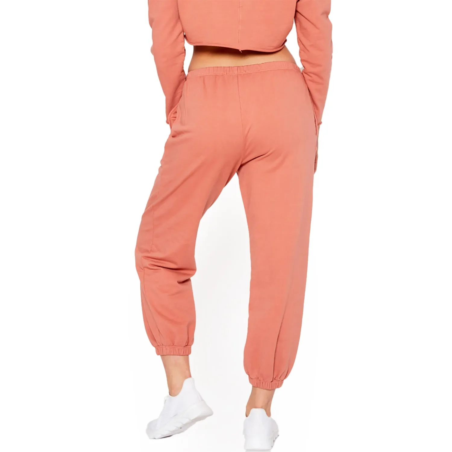 Essential French Terry Sweatpants In Rose