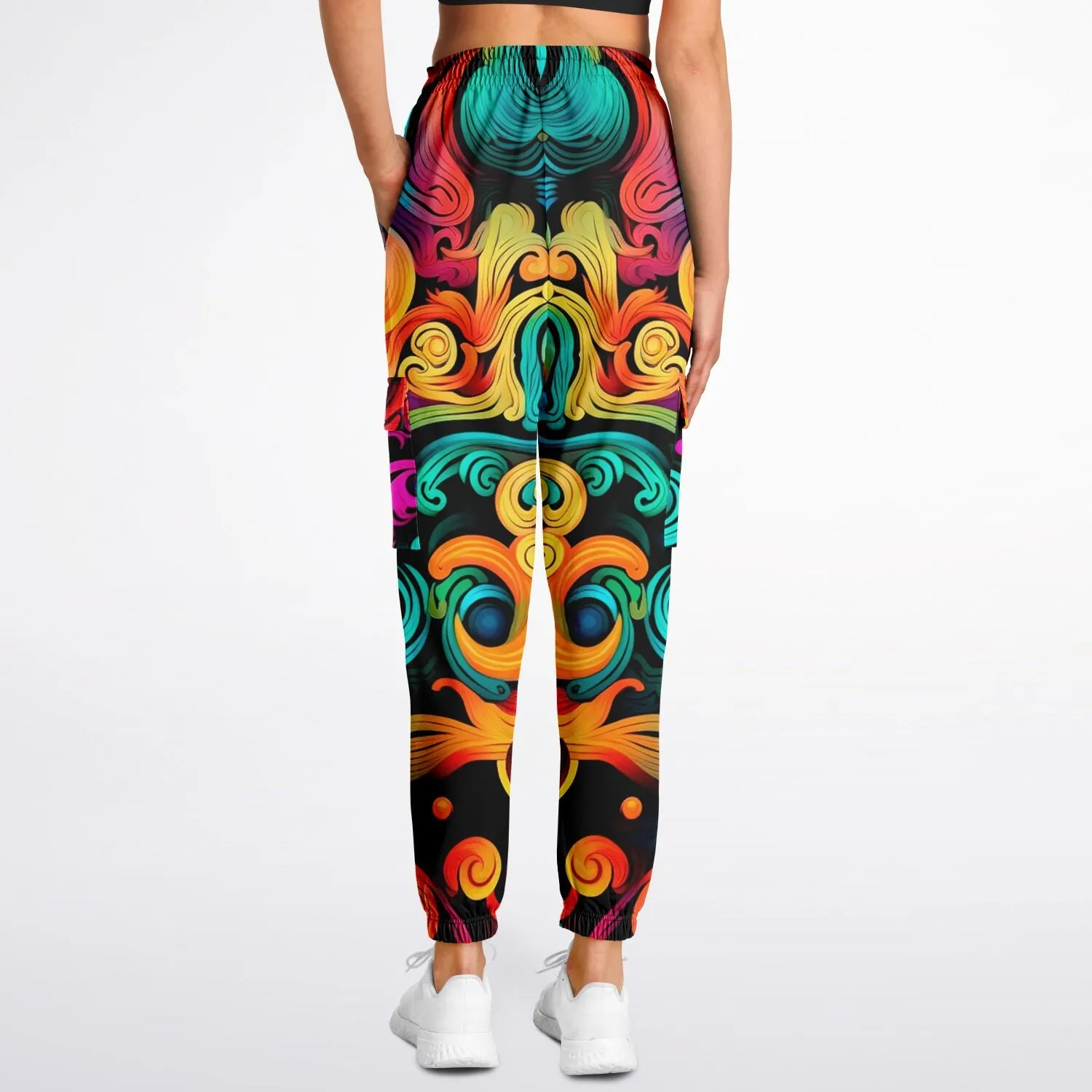 Festival Ornaments Cargo Sweatpants