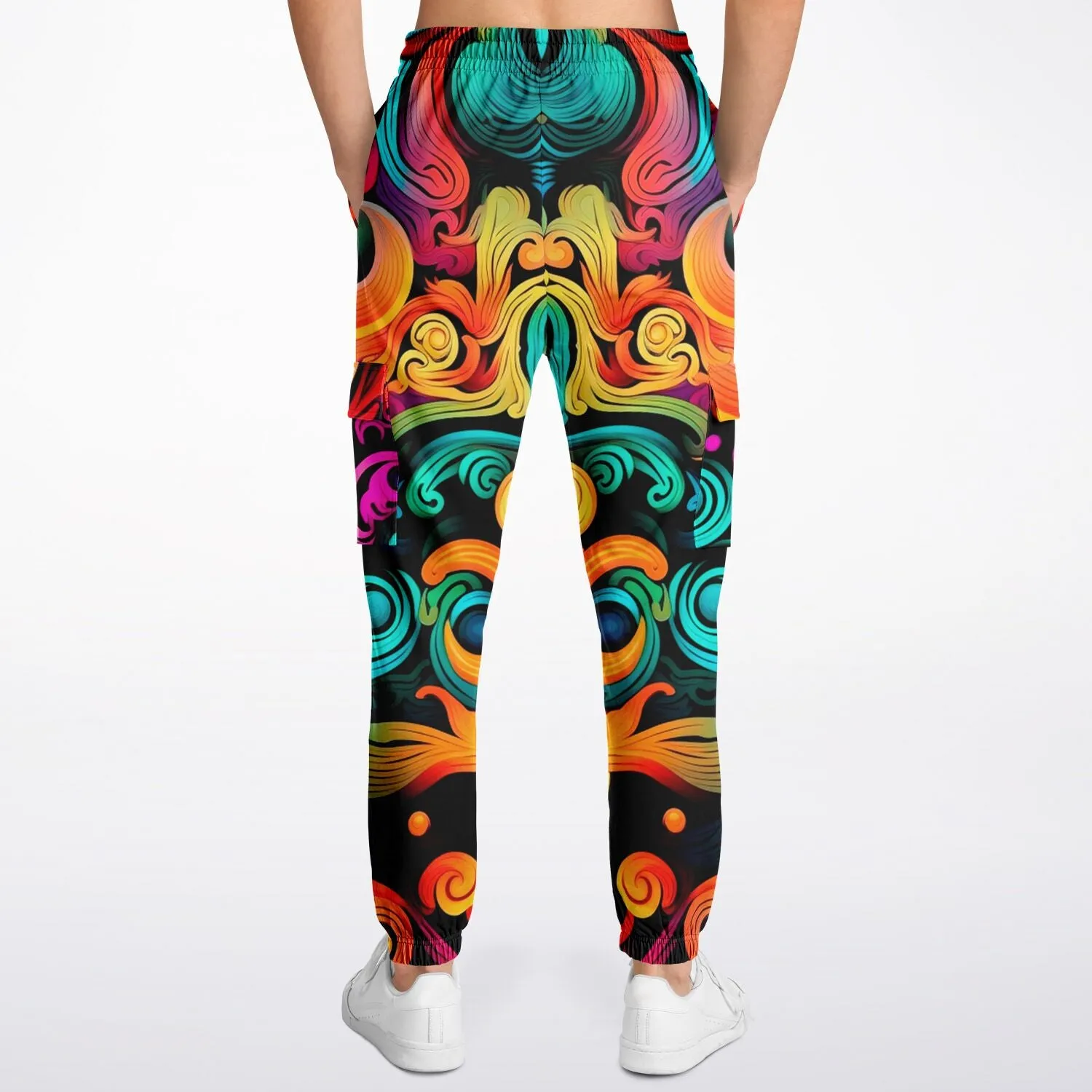 Festival Ornaments Cargo Sweatpants