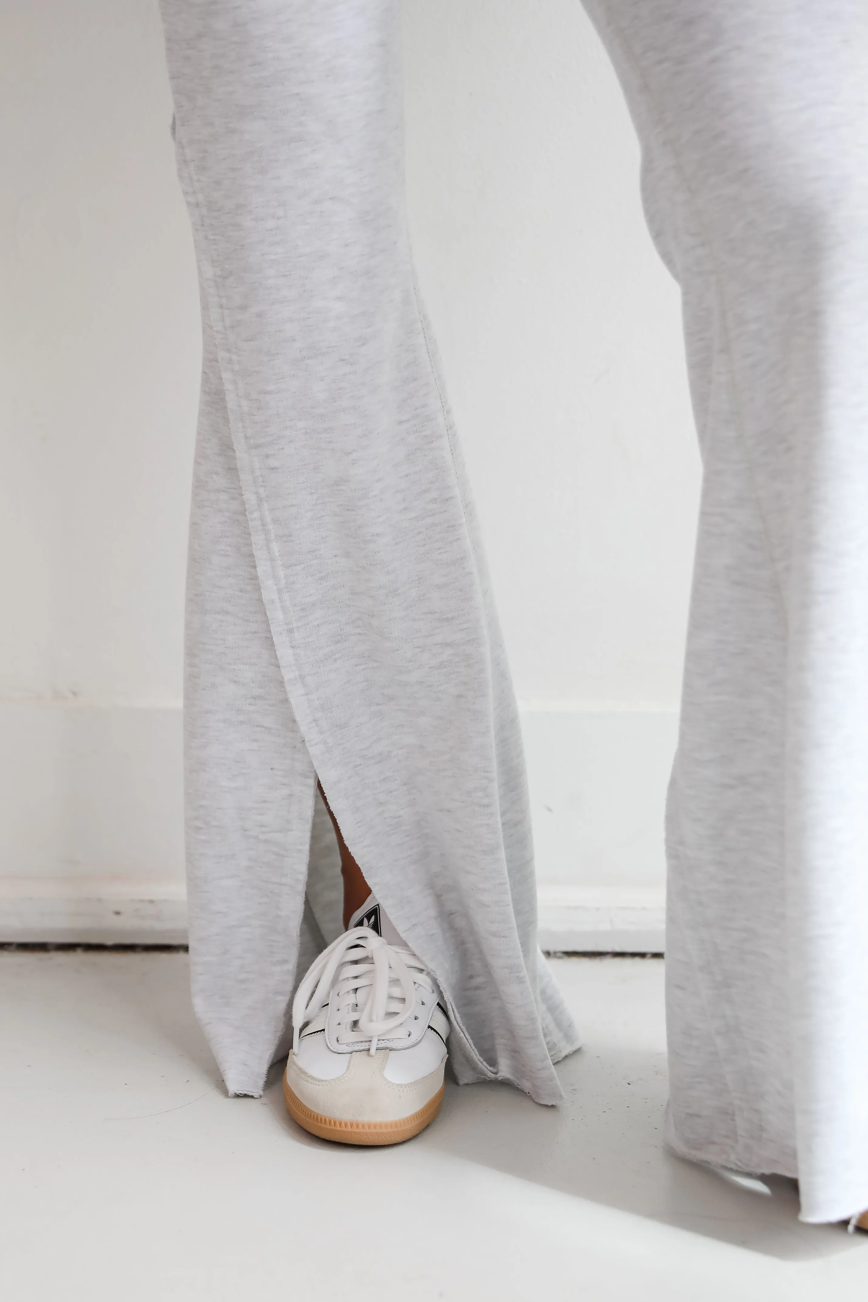 FINAL SALE - Cuddly Delight Flared Sweatpants