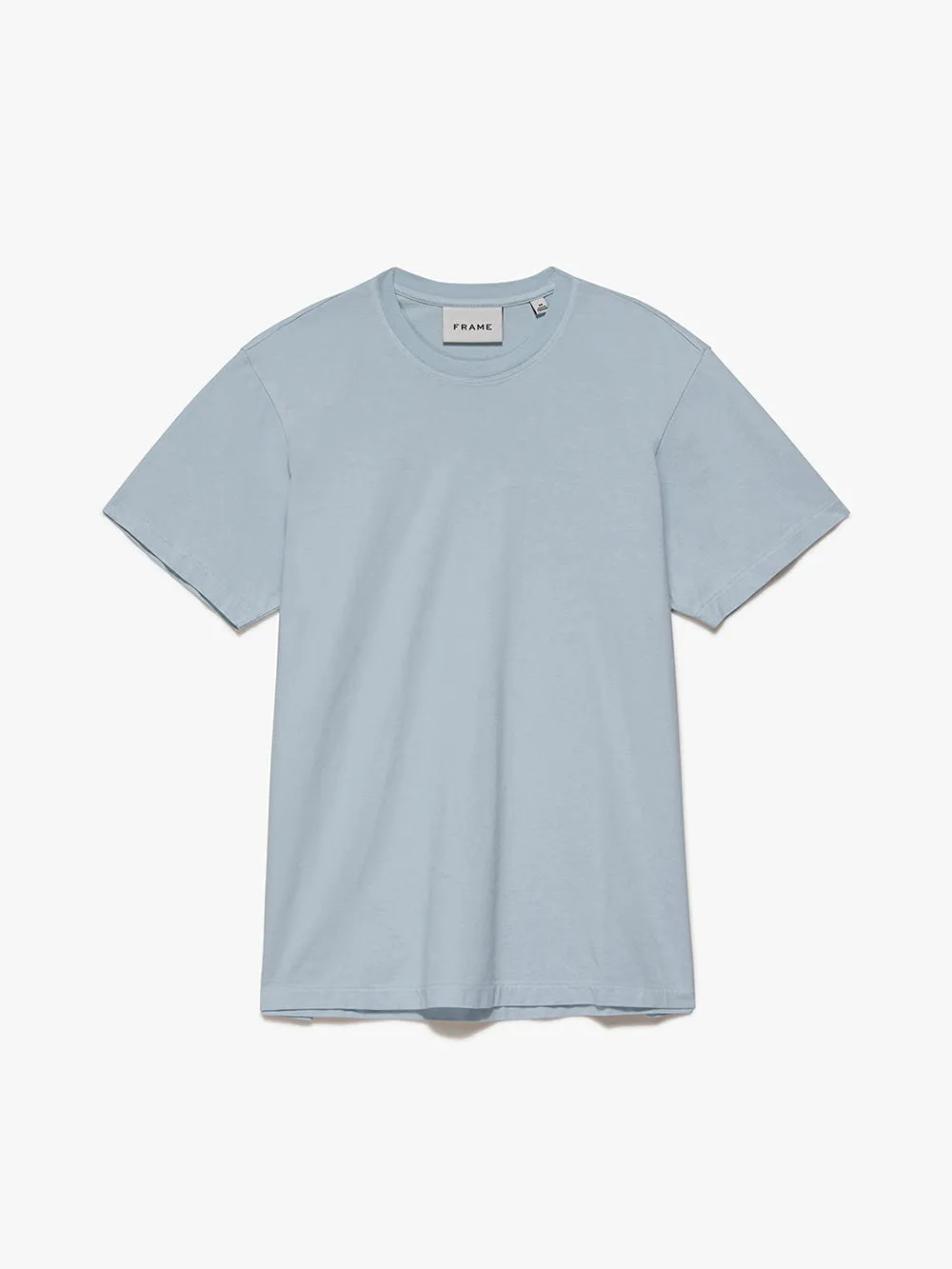 FRAME Logo Tee -- Sky Blue