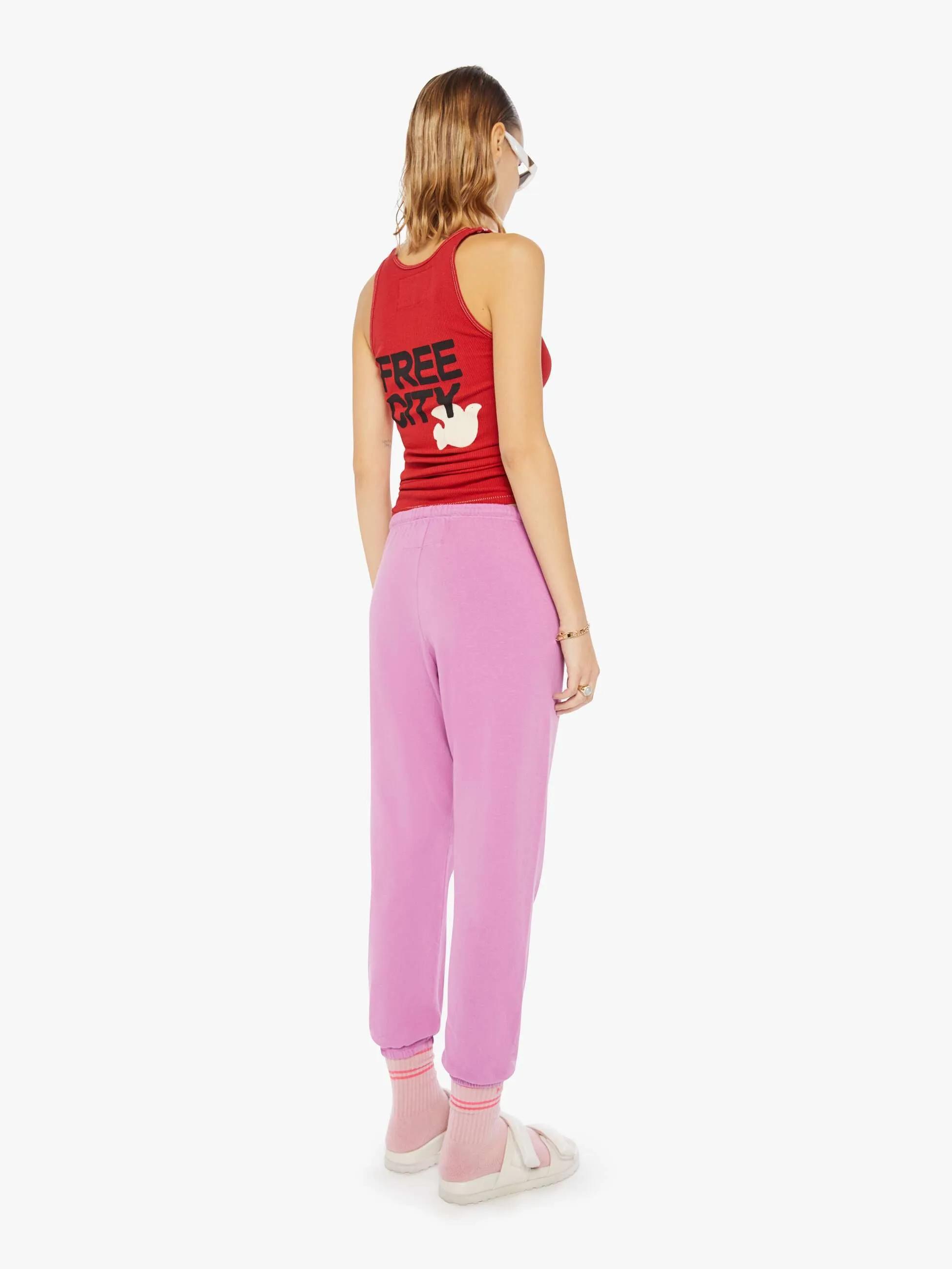 FREECITY Large Sweatpant - Pinklips Cherry