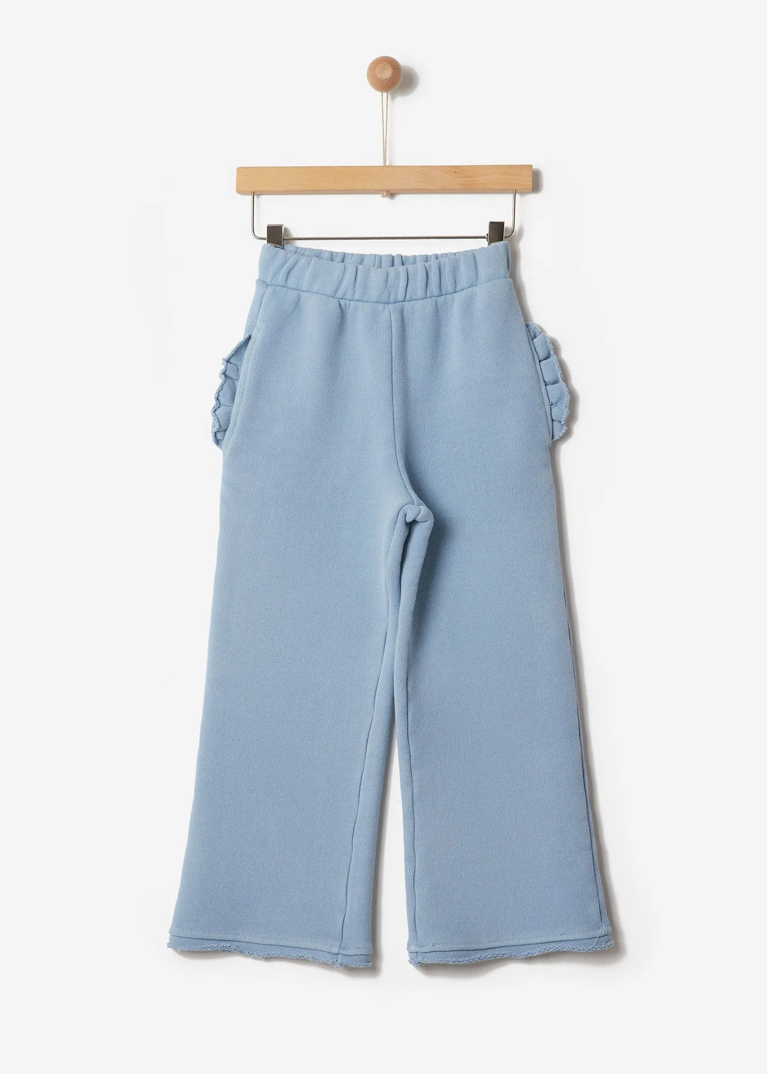 FRILLED SWEATPANTS