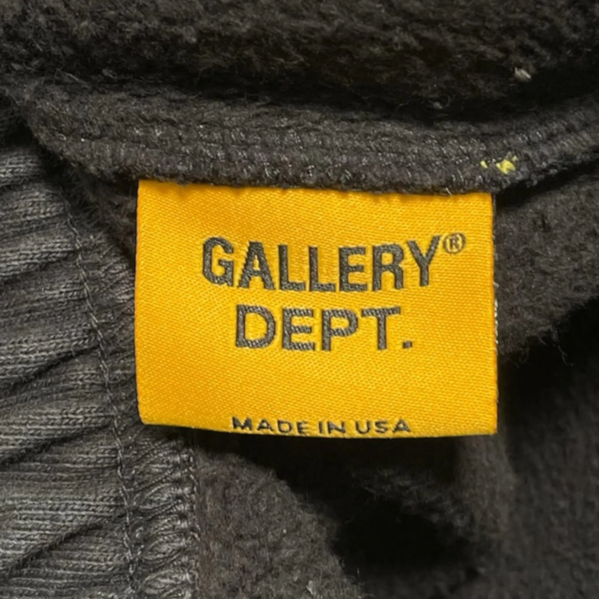 Gallery Department GD Logo Flare Sweatpants Washed Black (2024)