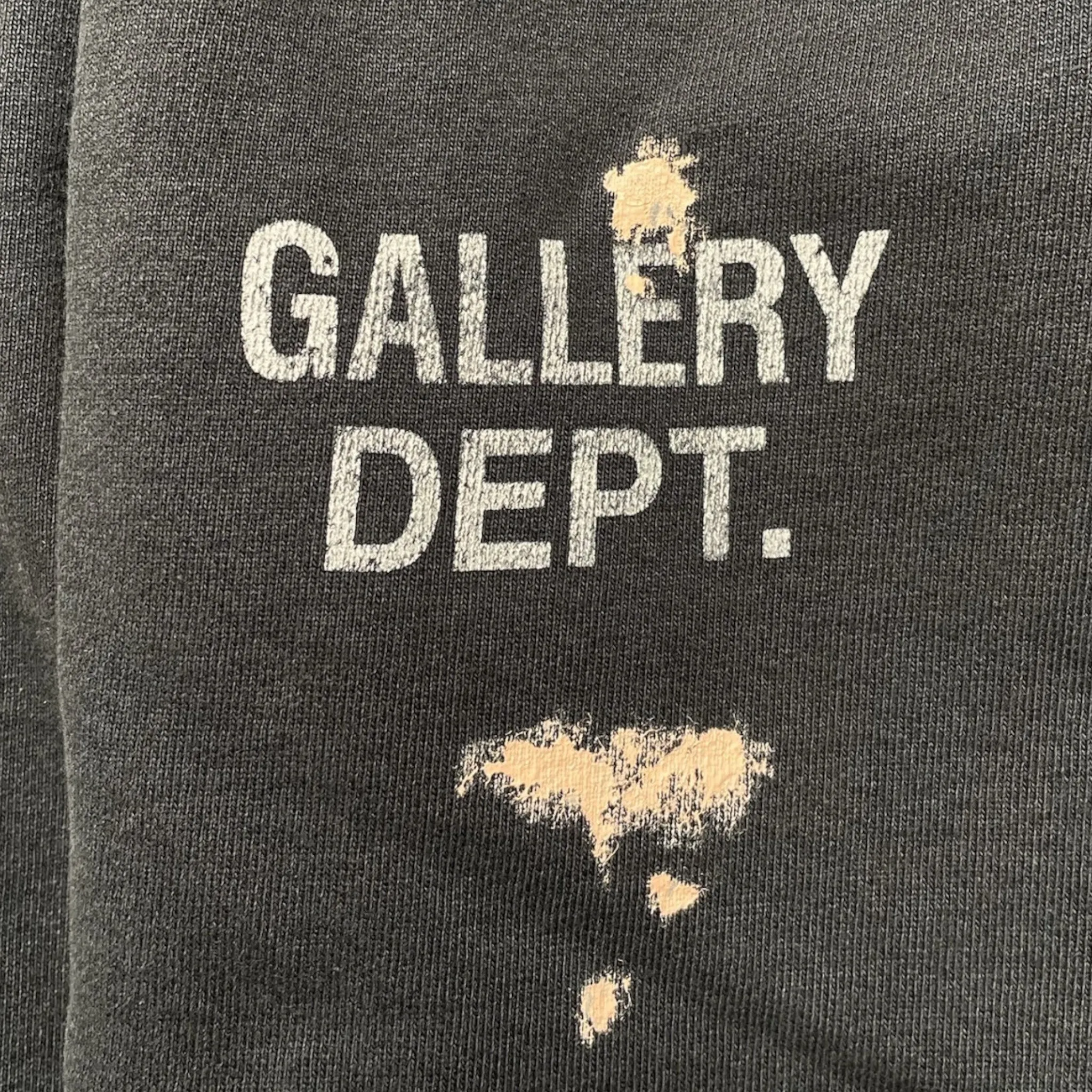 Gallery Department GD Logo Flare Sweatpants Washed Black (2024)