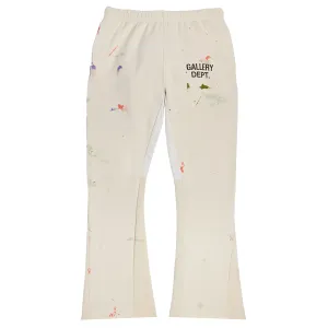 Gallery Dept. GD Logo Flared Sweatpants Cream