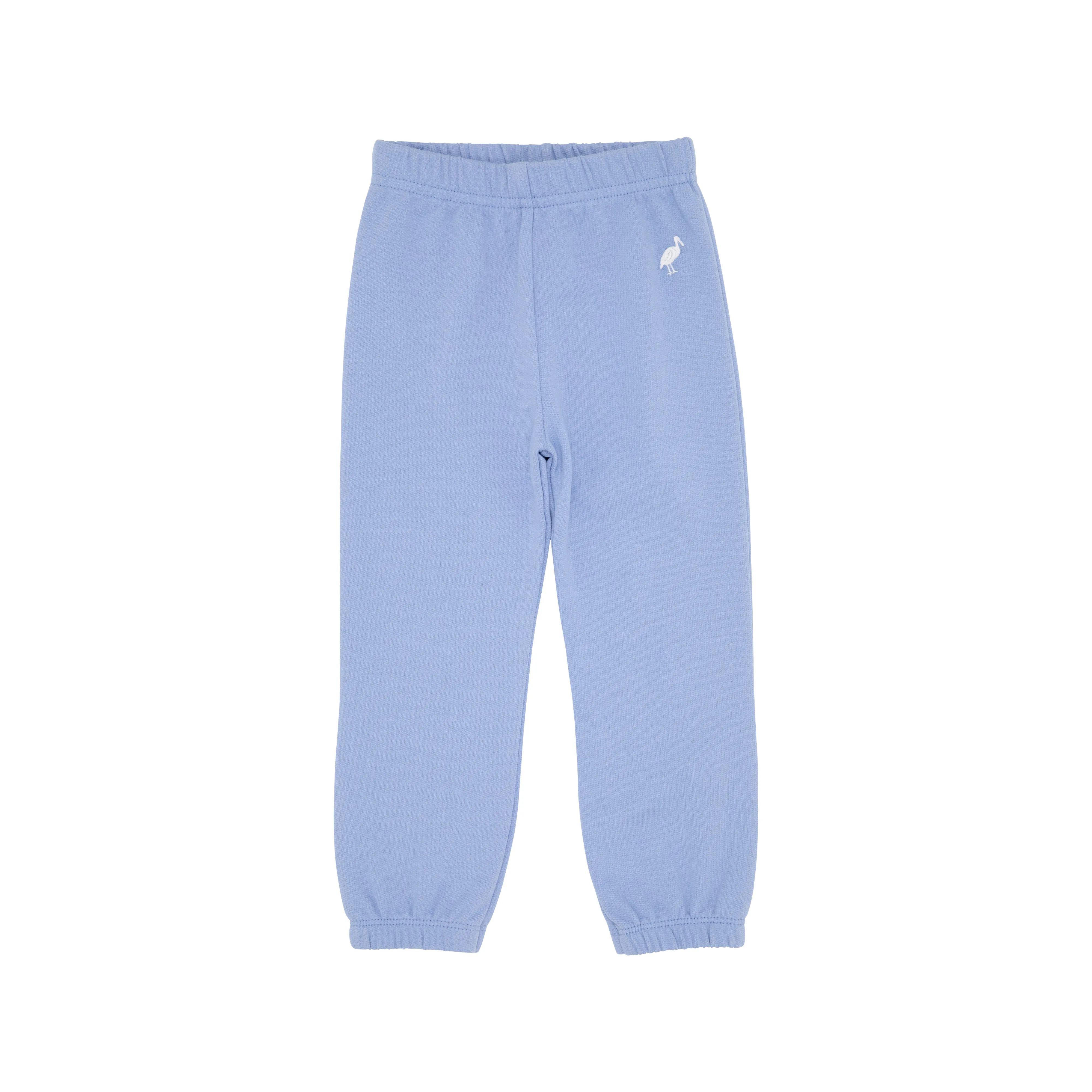 Gates Sweeney Sweatpants - Park City Periwinkle with Worth Avenue White Stork