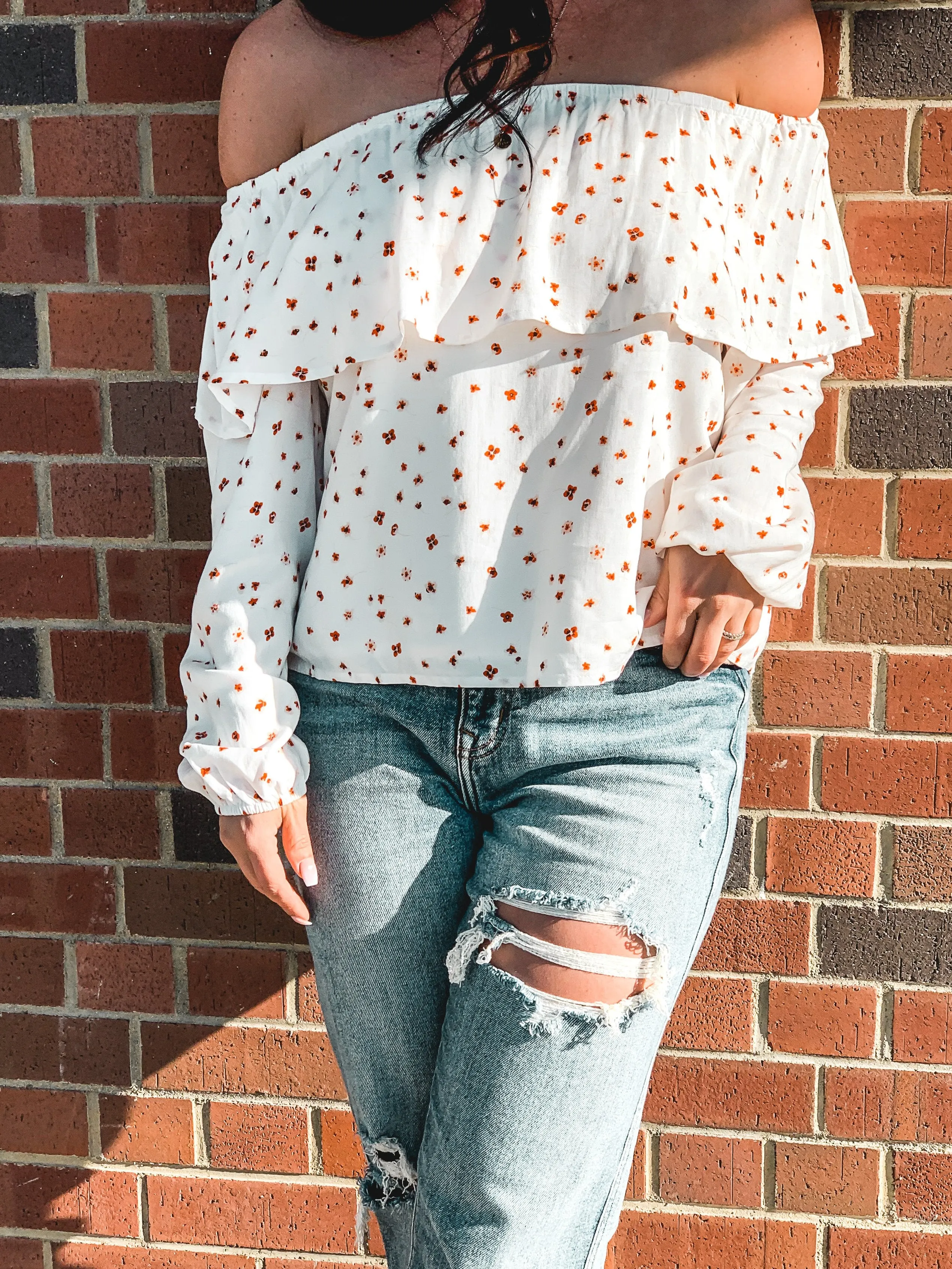 Hailey Floral Top