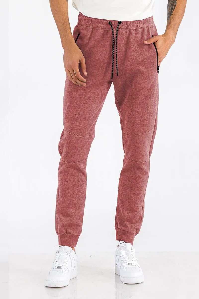 Heathered Road Cotton Sweatpants