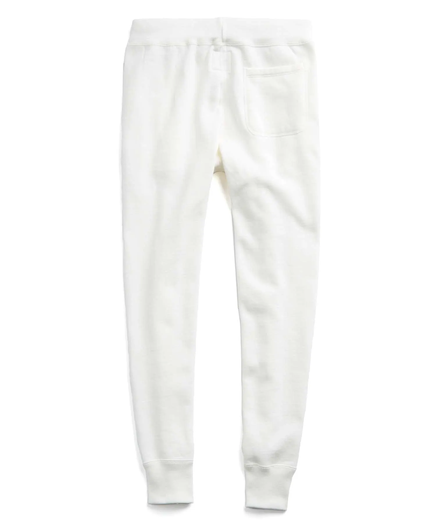 Heavyweight Slim Jogger Sweatpant in Vintage White