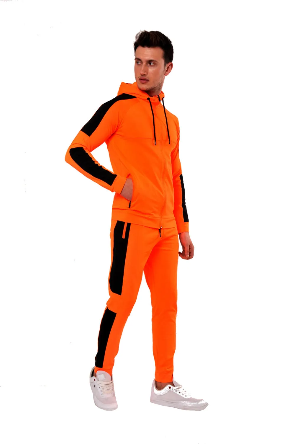 Highlight Orange Gradient Tracksuit Set (2pcs)