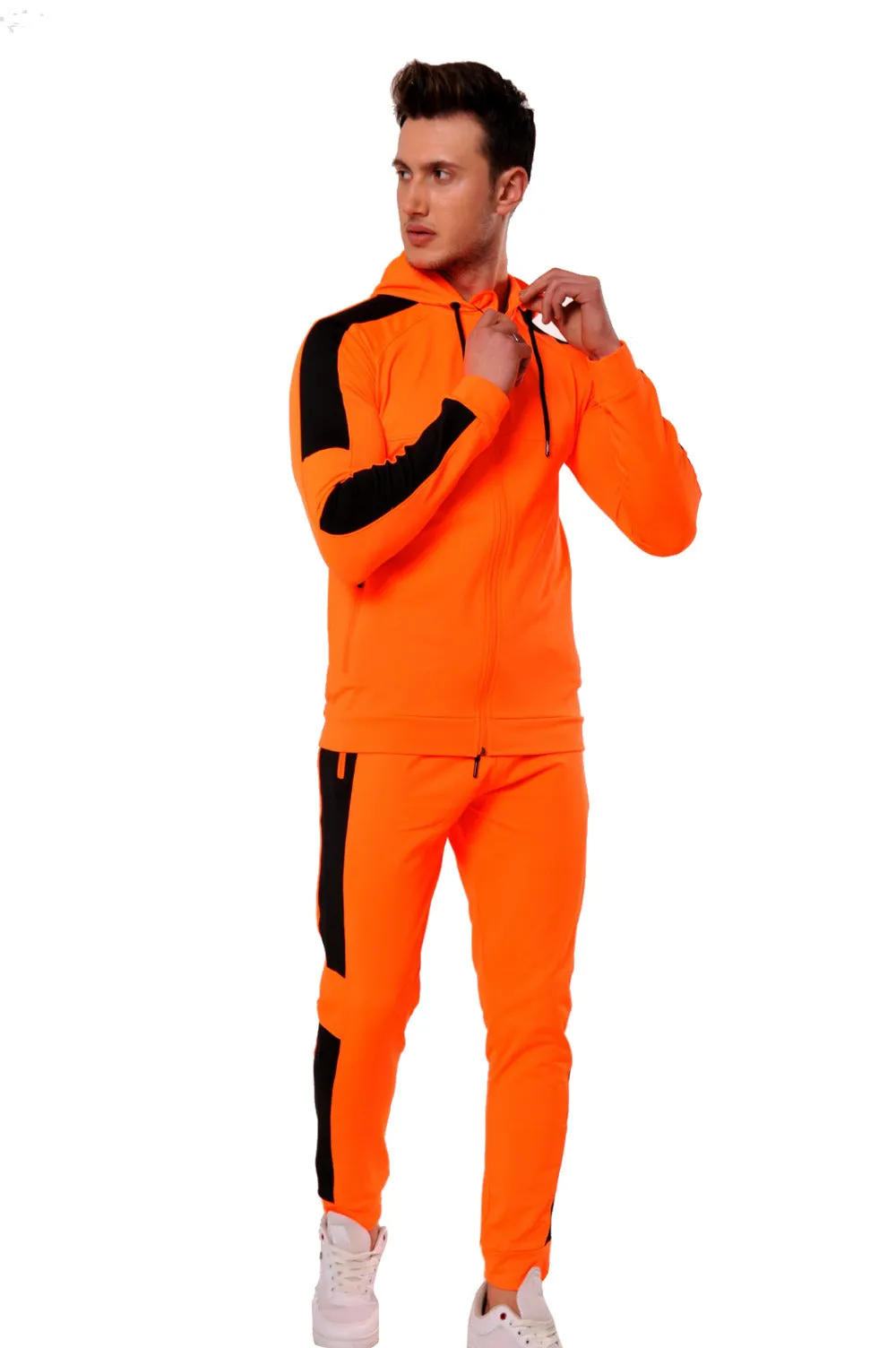 Highlight Orange Gradient Tracksuit Set (2pcs)