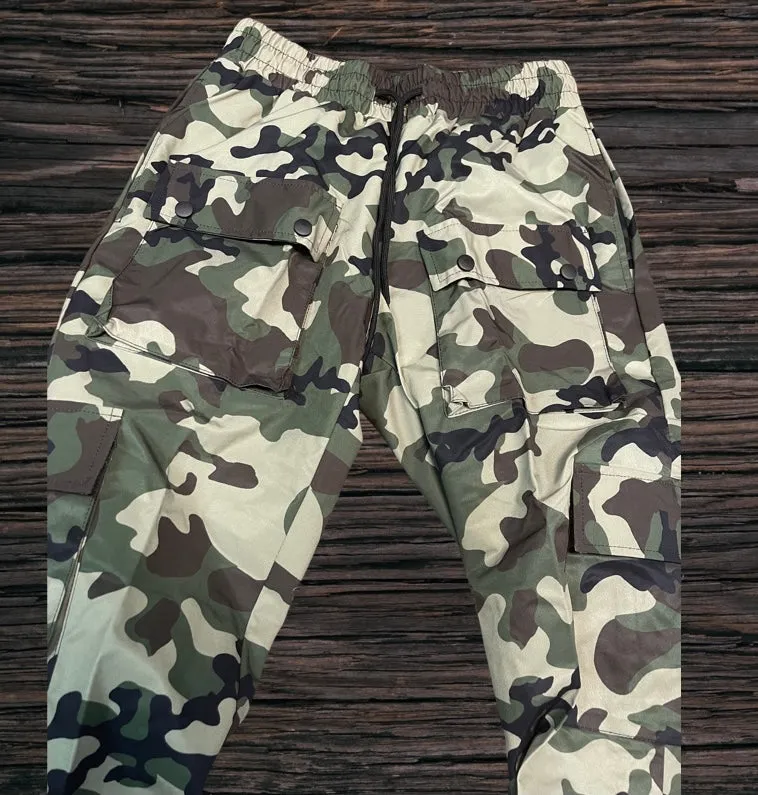 Hudson Military Camo Windbreaker Pants