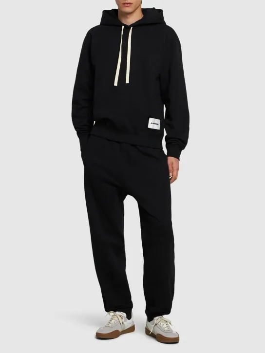 Jil Sander   Compact cotton terry sweatpants 