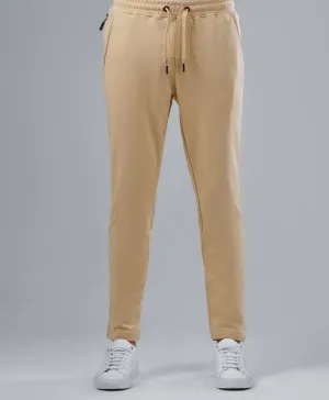 JOGGER WAIST SWEATPANTS  - DARK BEIGE