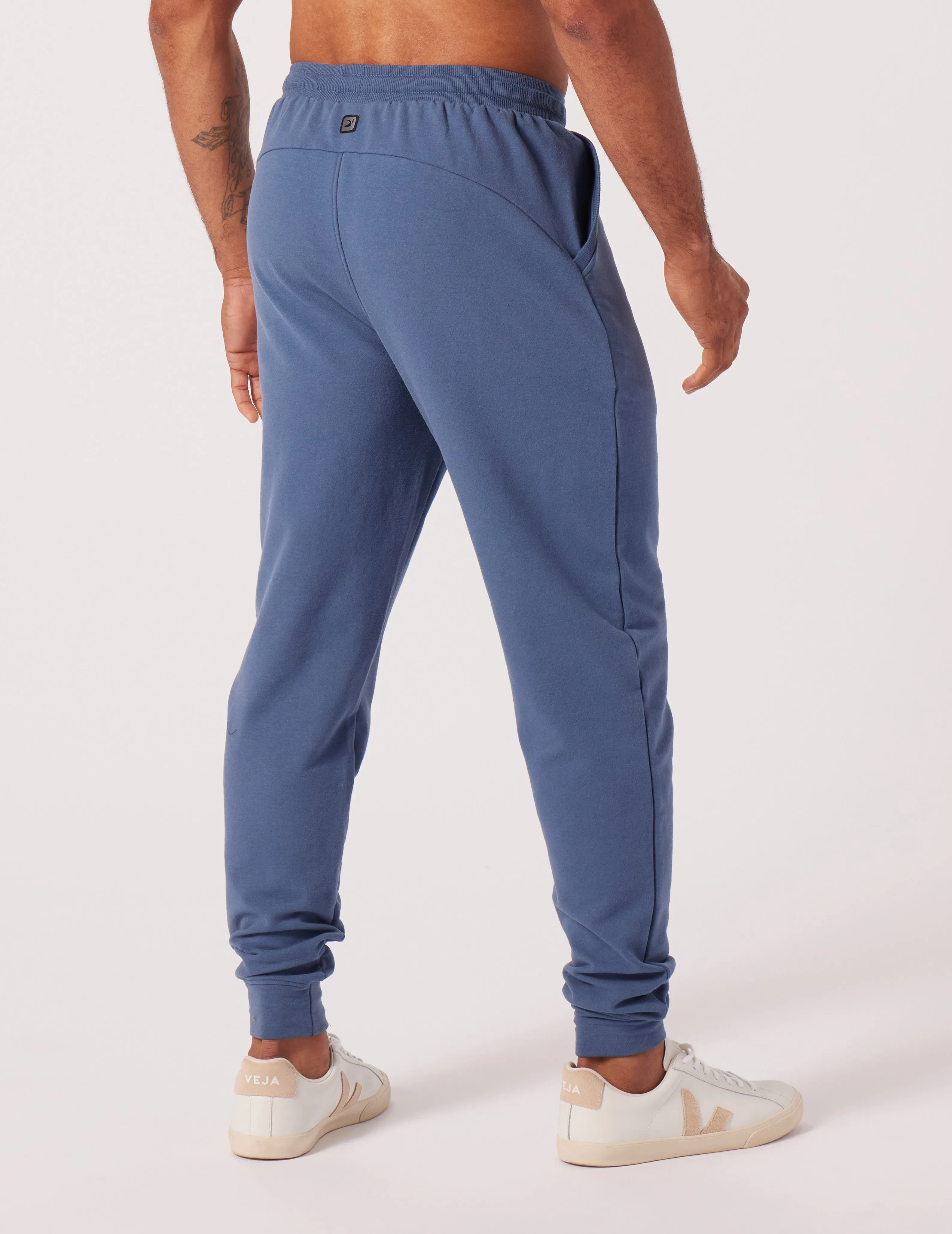 Juniper Jogger: Washed Blue