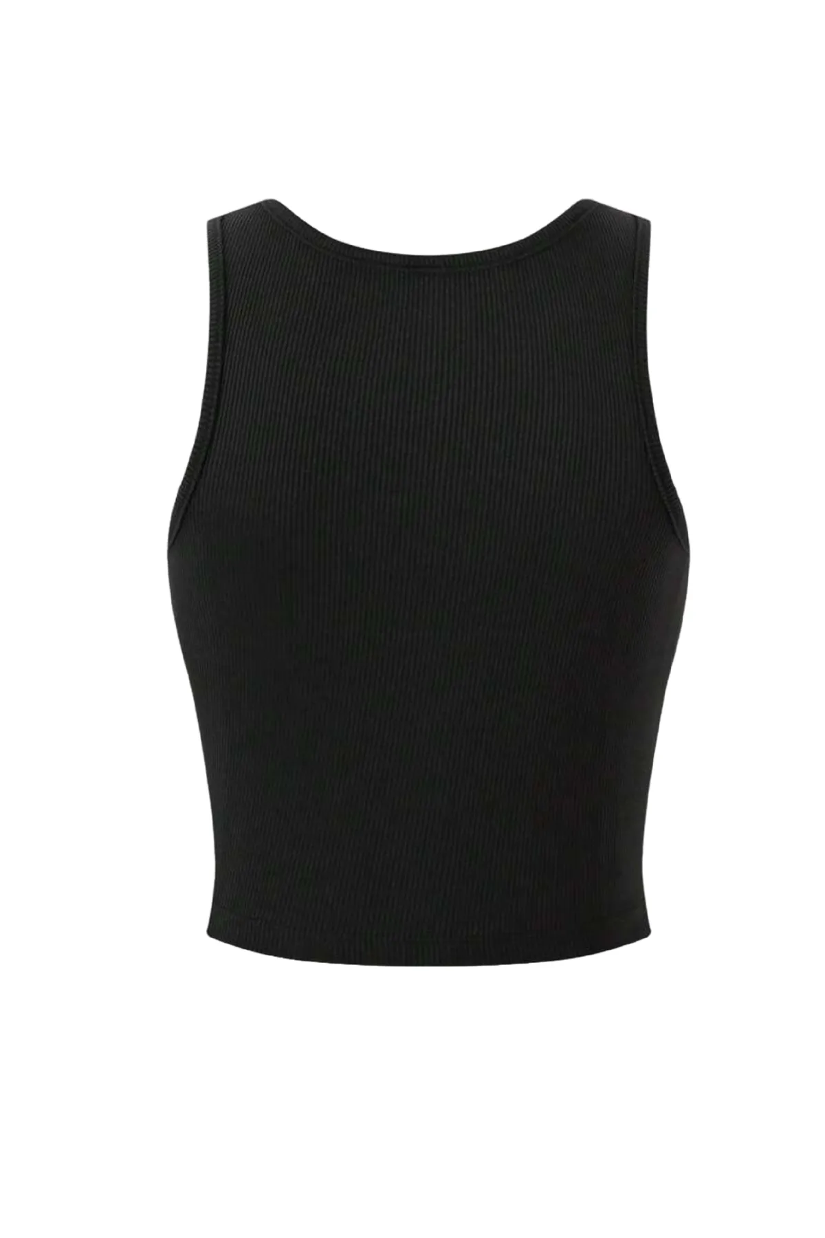 Just a Girl Tank Top (Black)