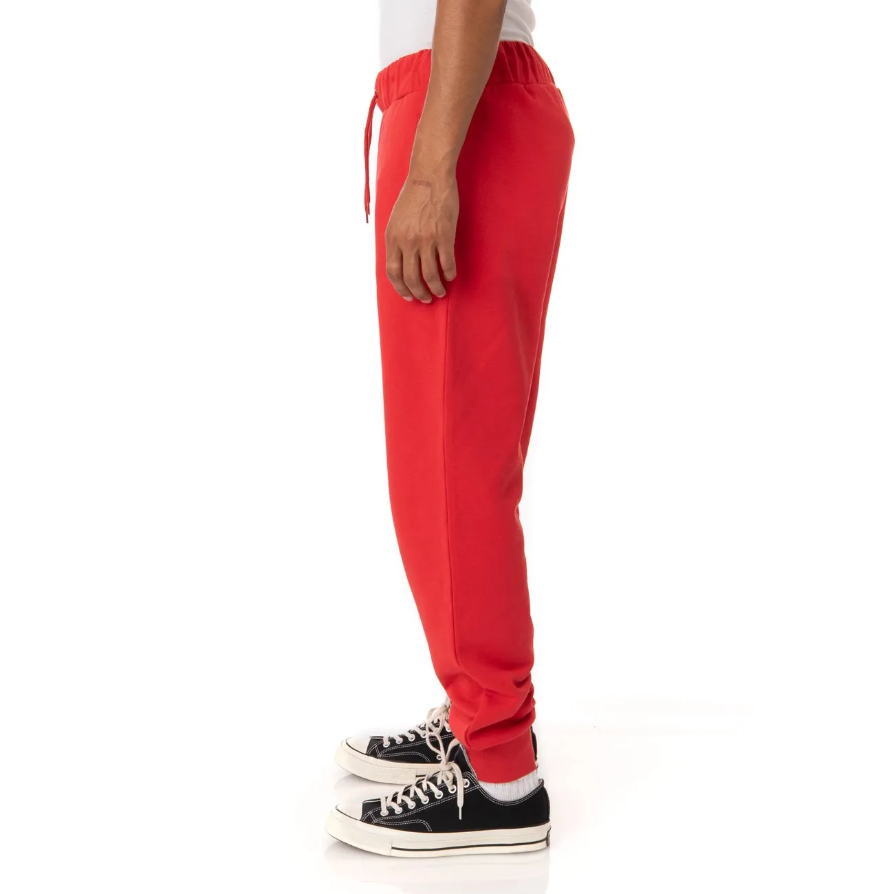 KAPPA AUTHENTIC HELSINBORG SWEATPANTS - RED