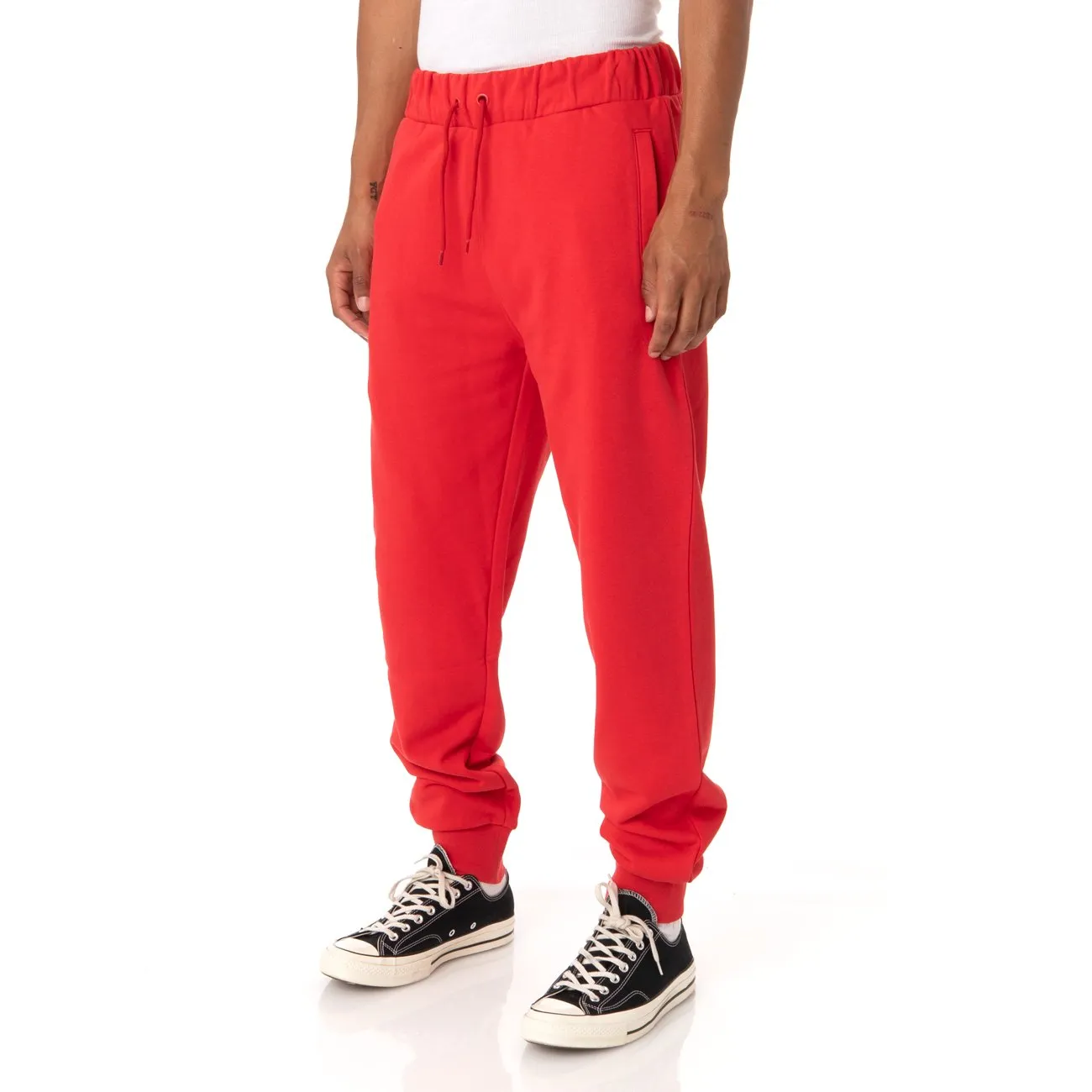 KAPPA AUTHENTIC HELSINBORG SWEATPANTS - RED