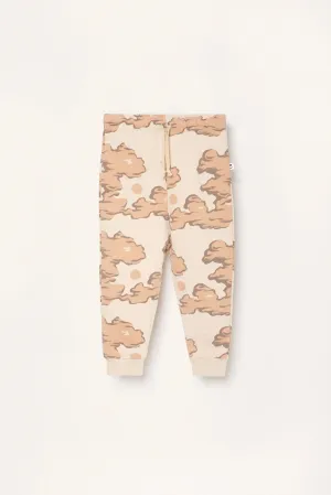 Kids' Pink Clouds Sweatpants White/Pink