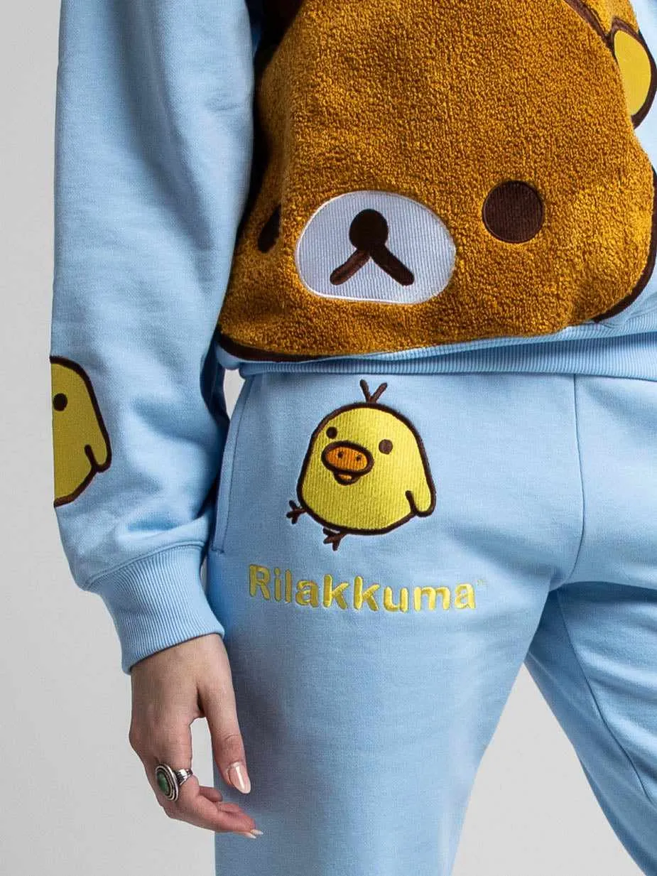 Kiiroitori and Rilakkuma Sky Sweatpants