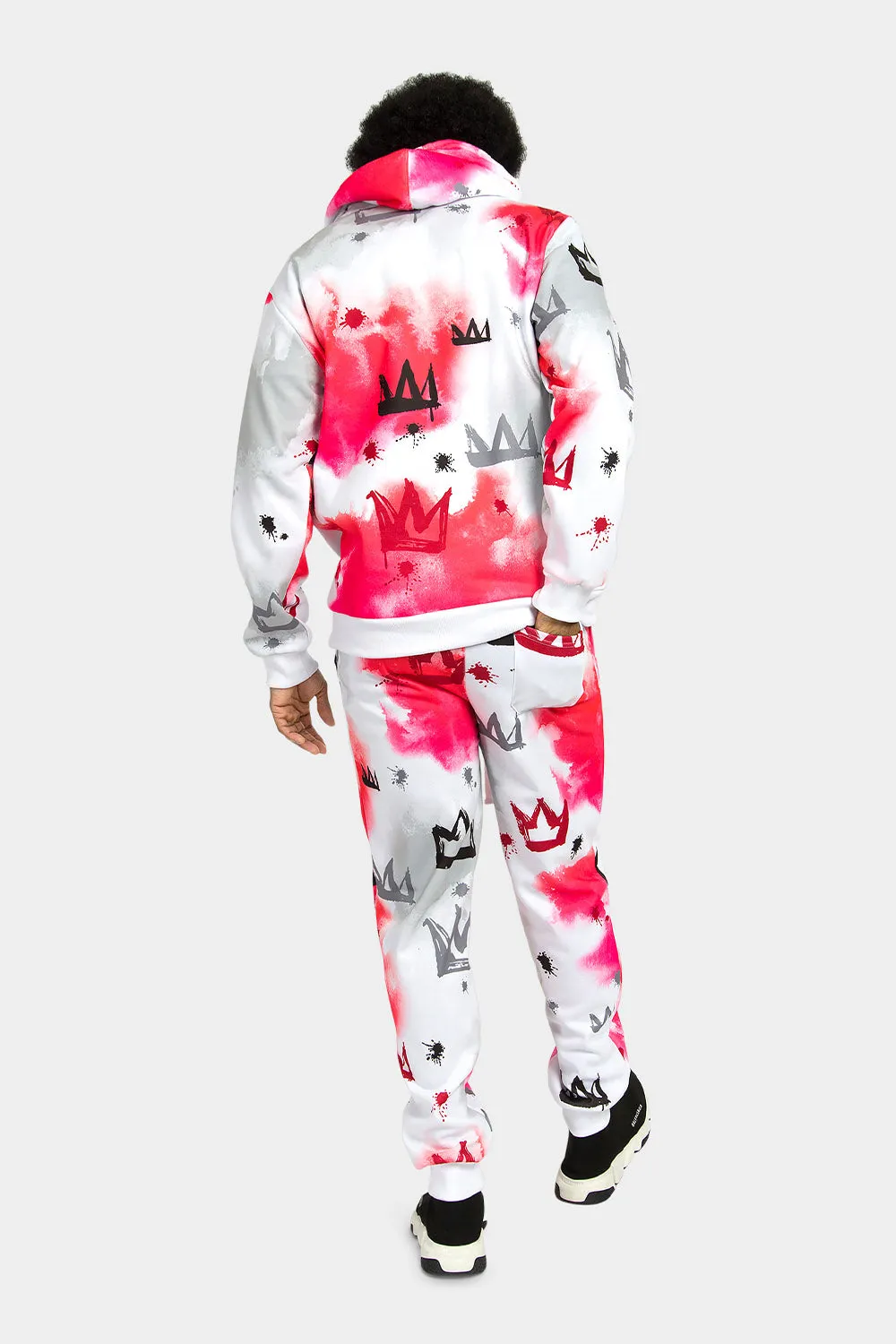 King Tie Dye Fleece Set