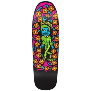 Krooked Mark Gonzalez Sweatpants Blacklight Shaped Skateboard Deck - 9.81