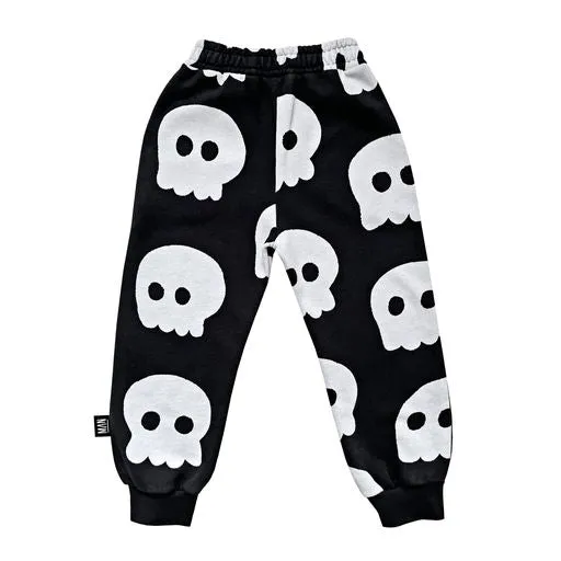 Little Man Happy GHOSTIFY SWEATPANTS | BLACK