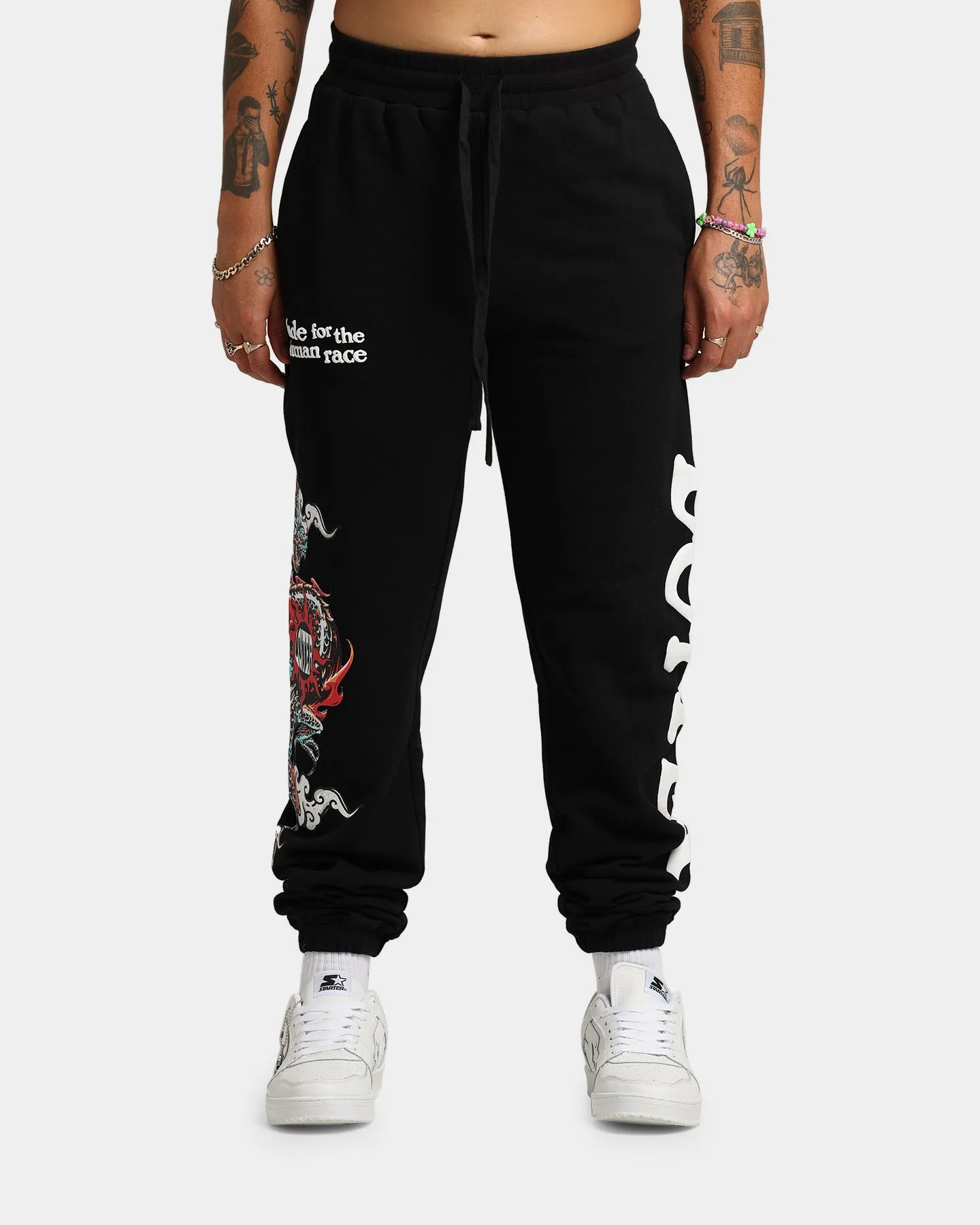 Loiter Dragon Sweatpants Black