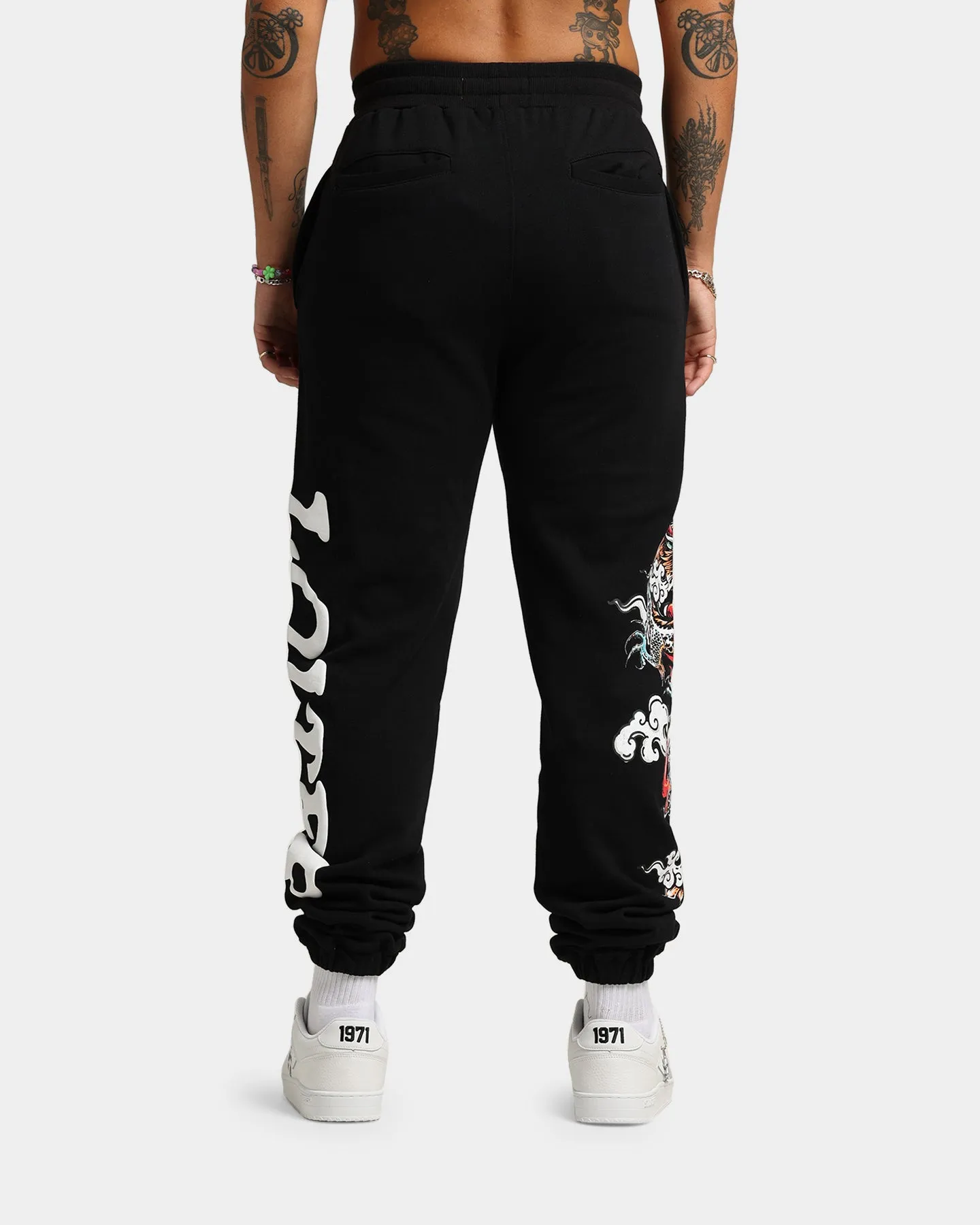 Loiter Dragon Sweatpants Black