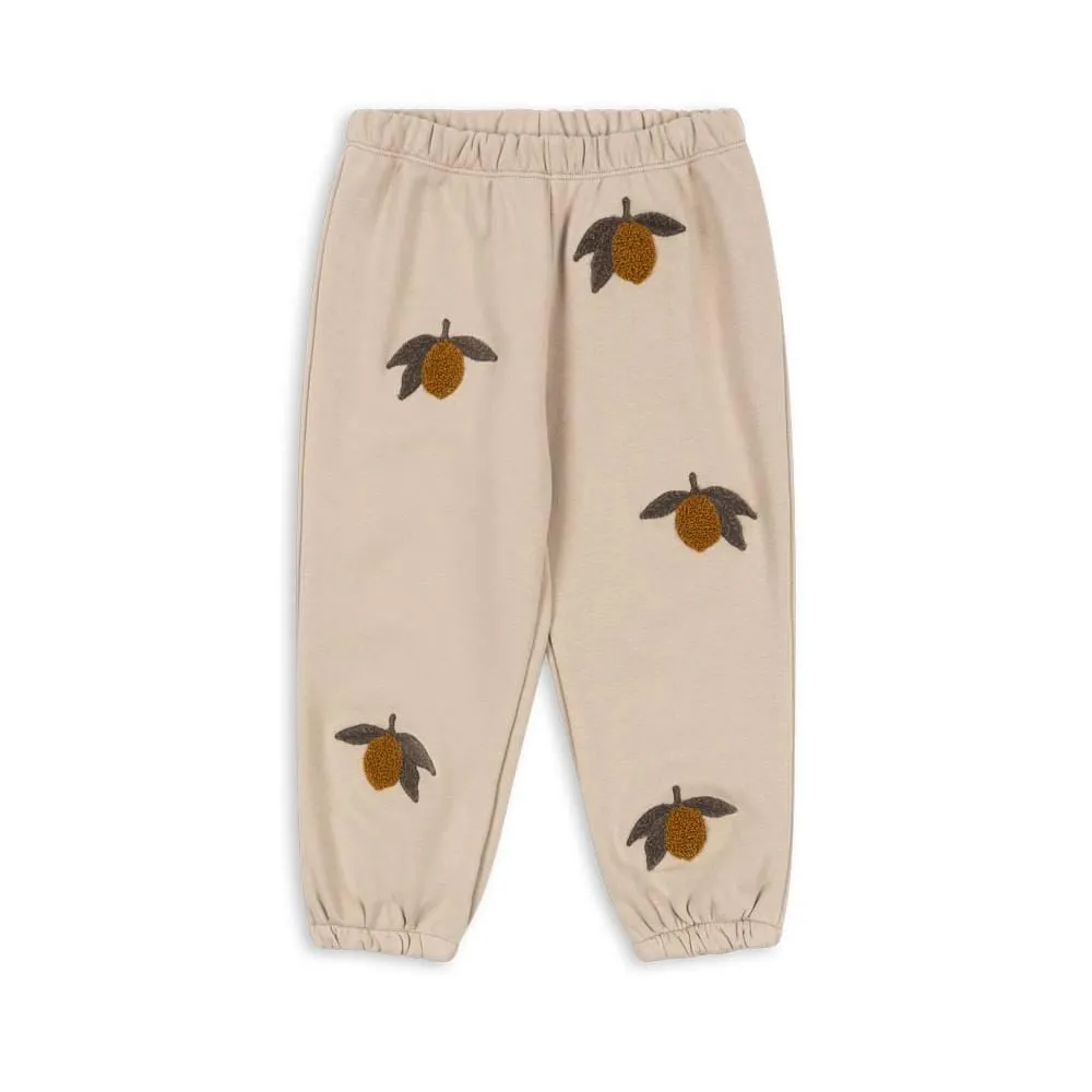 Lou Terry joggingbroek - Oxford Tan - Konges Slojd