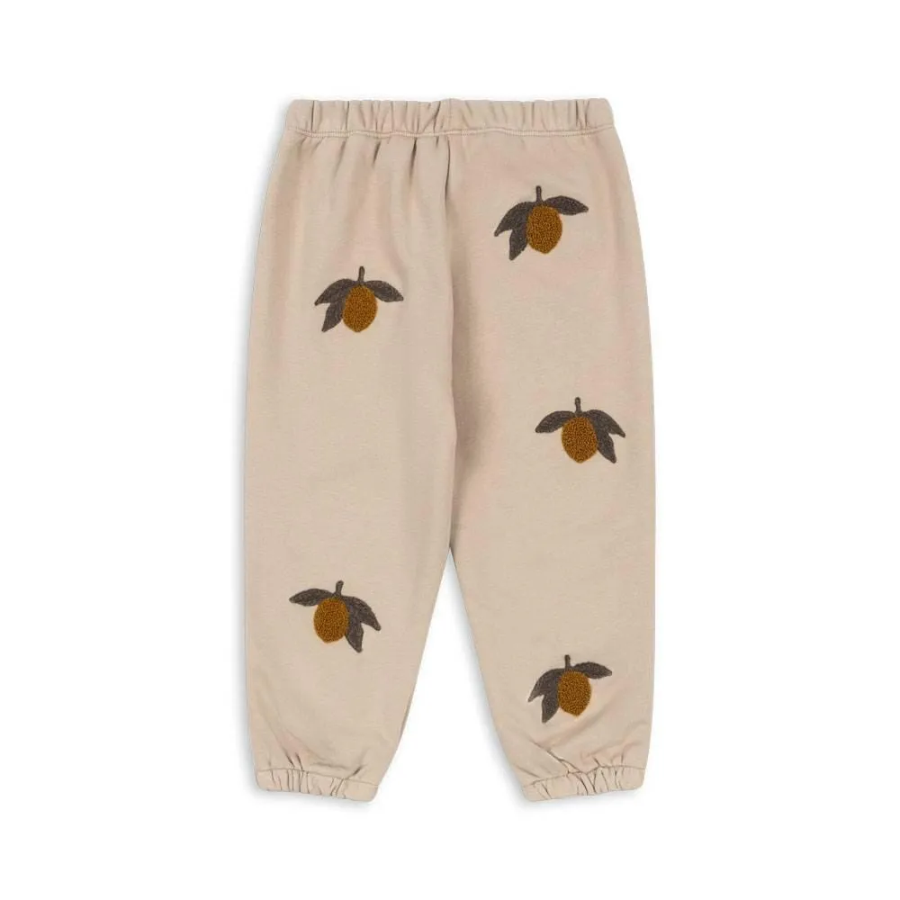 Lou Terry joggingbroek - Oxford Tan - Konges Slojd