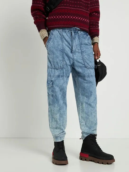 Marant   Light cotton denim sweatpants 