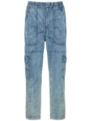 Marant   Light cotton denim sweatpants 