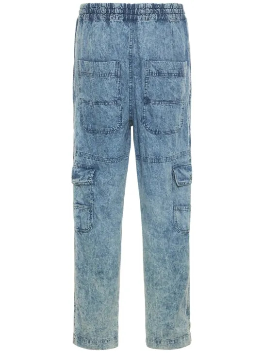 Marant   Light cotton denim sweatpants 