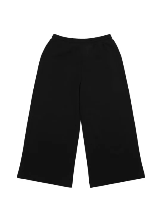 Marni Junior   Cotton wide leg sweatpants 