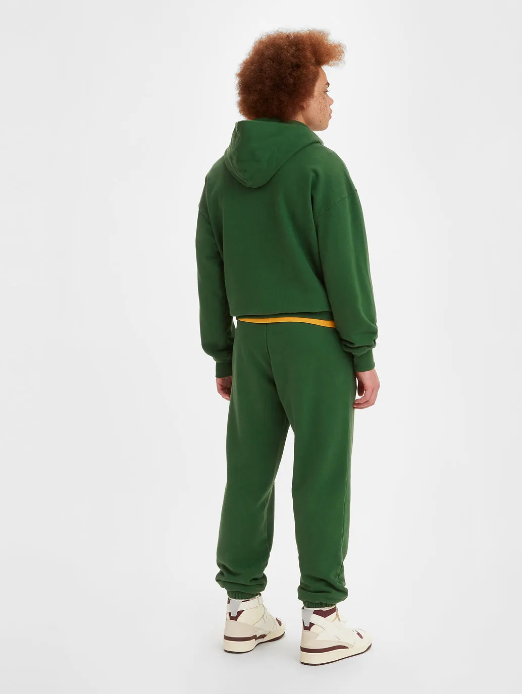 Men's Gold Tab Green Sweatpants