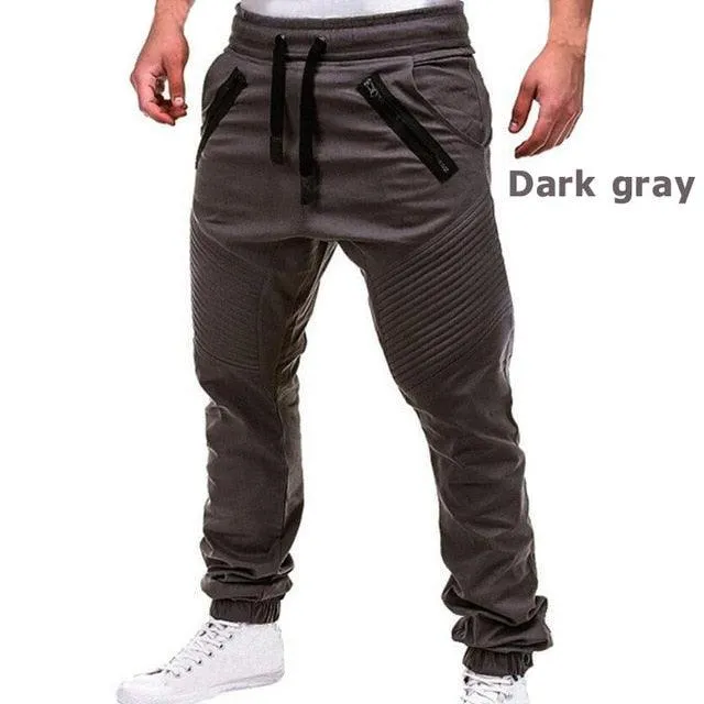 Men's Joggers Pants - New Men's Sweatpants Leisure Cotton Men's Joggers Casual Sweatpants (TG4)(TG1)(F9)(F11)