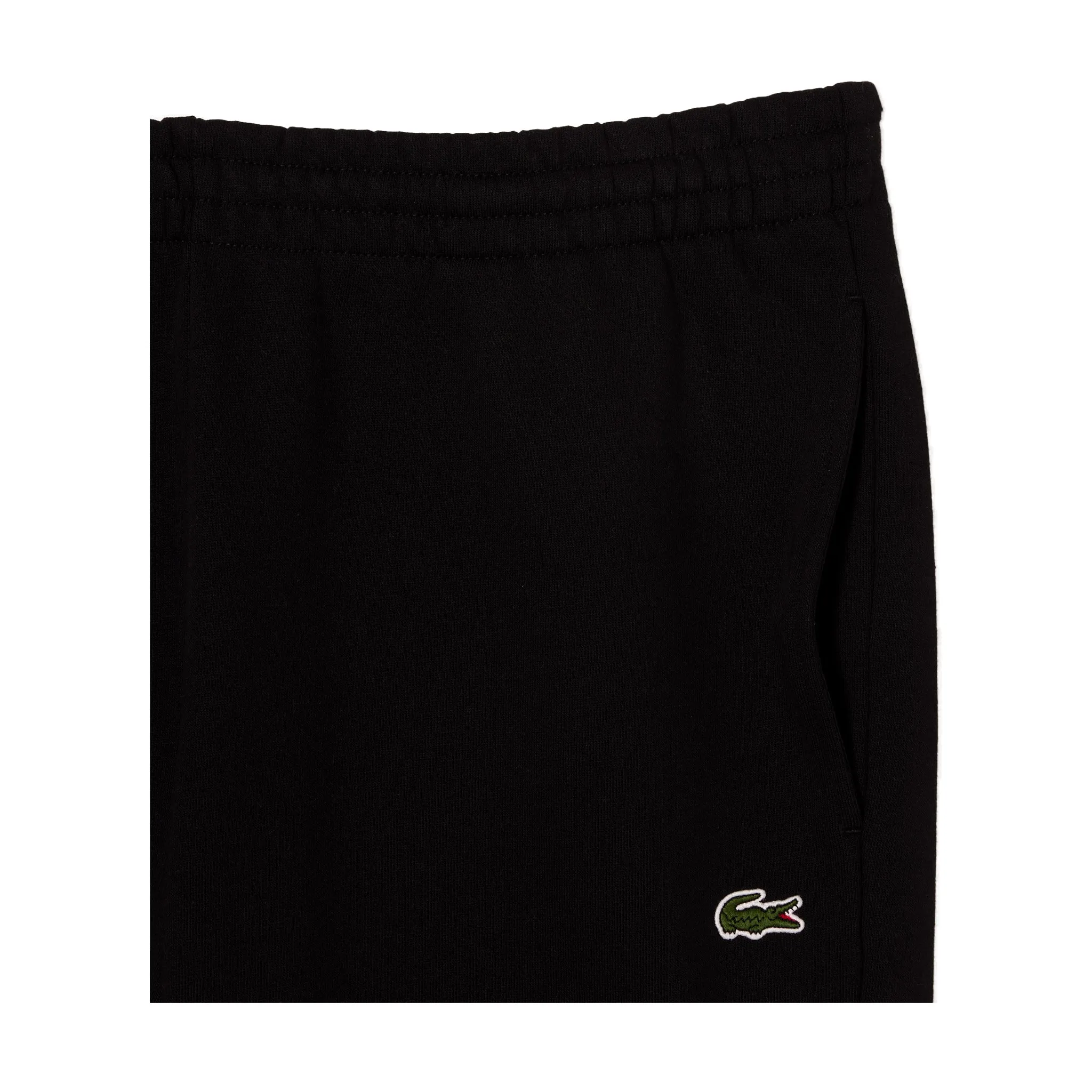 Men's Lacoste Tapered Leg Sweatpants - Black