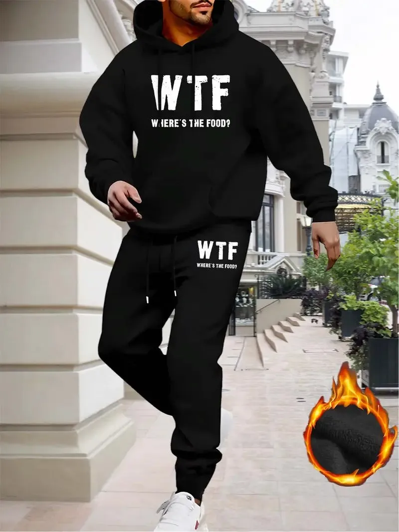 Men's WTF Print Tracksuit