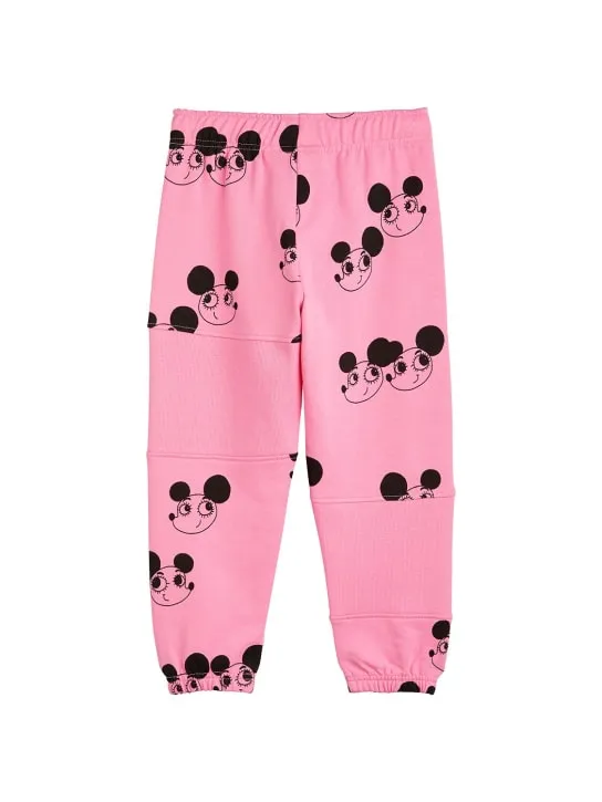 Mini Rodini   RitzRats print organic cotton sweatpants 