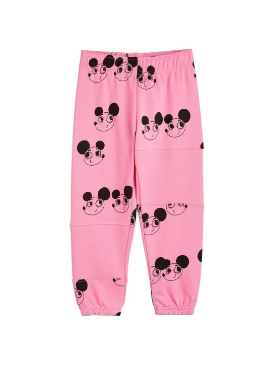 Mini Rodini   RitzRats print organic cotton sweatpants 