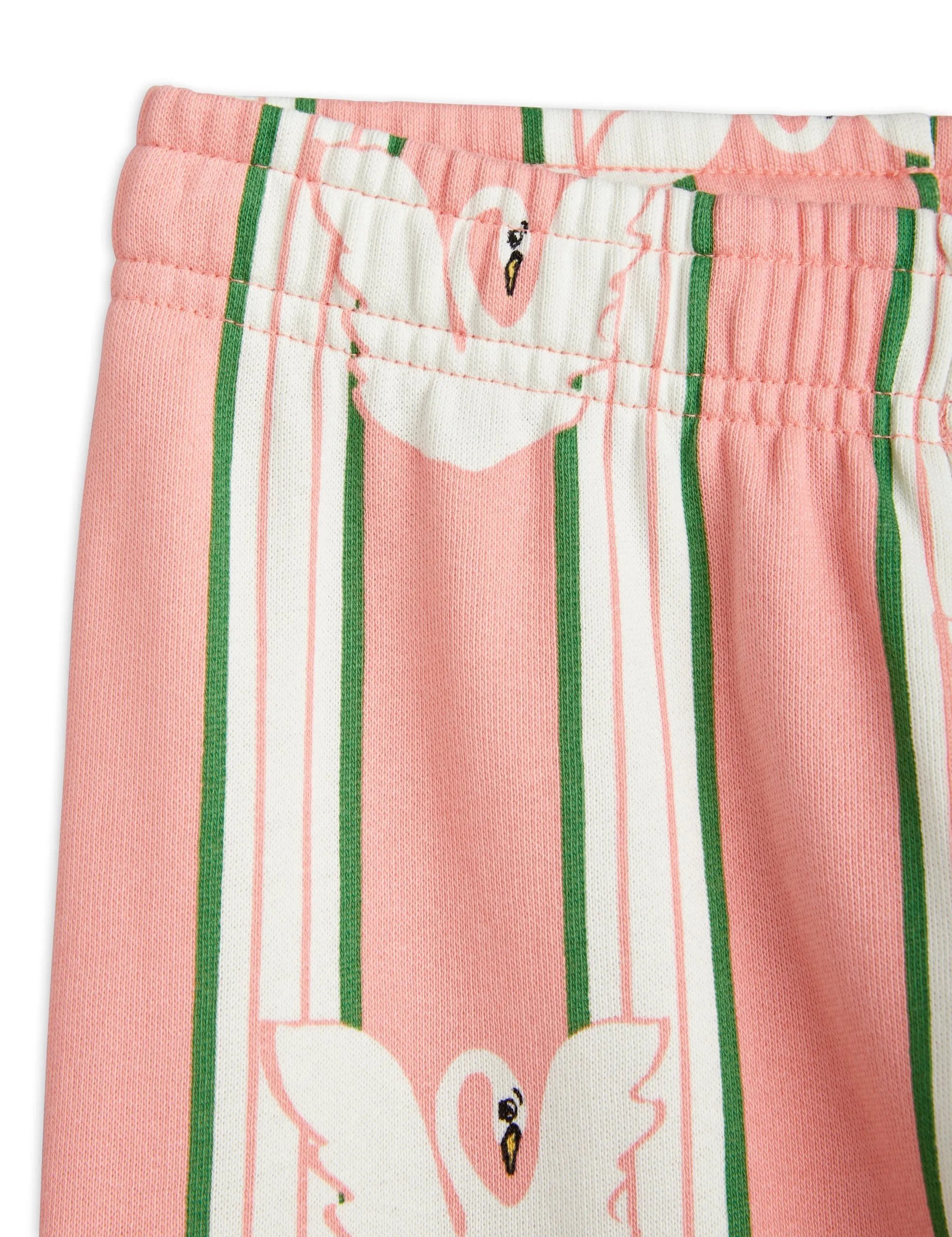 Mini Rodini Swan AOP Sweatpants