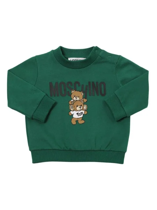 Moschino   Cotton sweatshirt &amp; sweatpants 