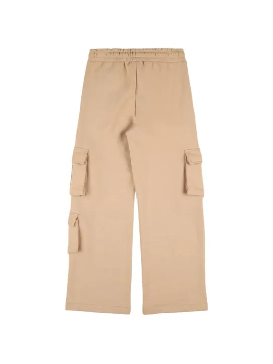 MSGM   Cotton cargo sweatpants 