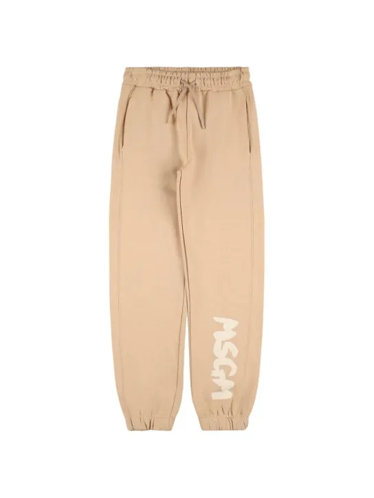 MSGM   Cotton sweatpants 