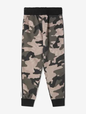 Neil Barrett Boys Camouflage Print Sweatpants