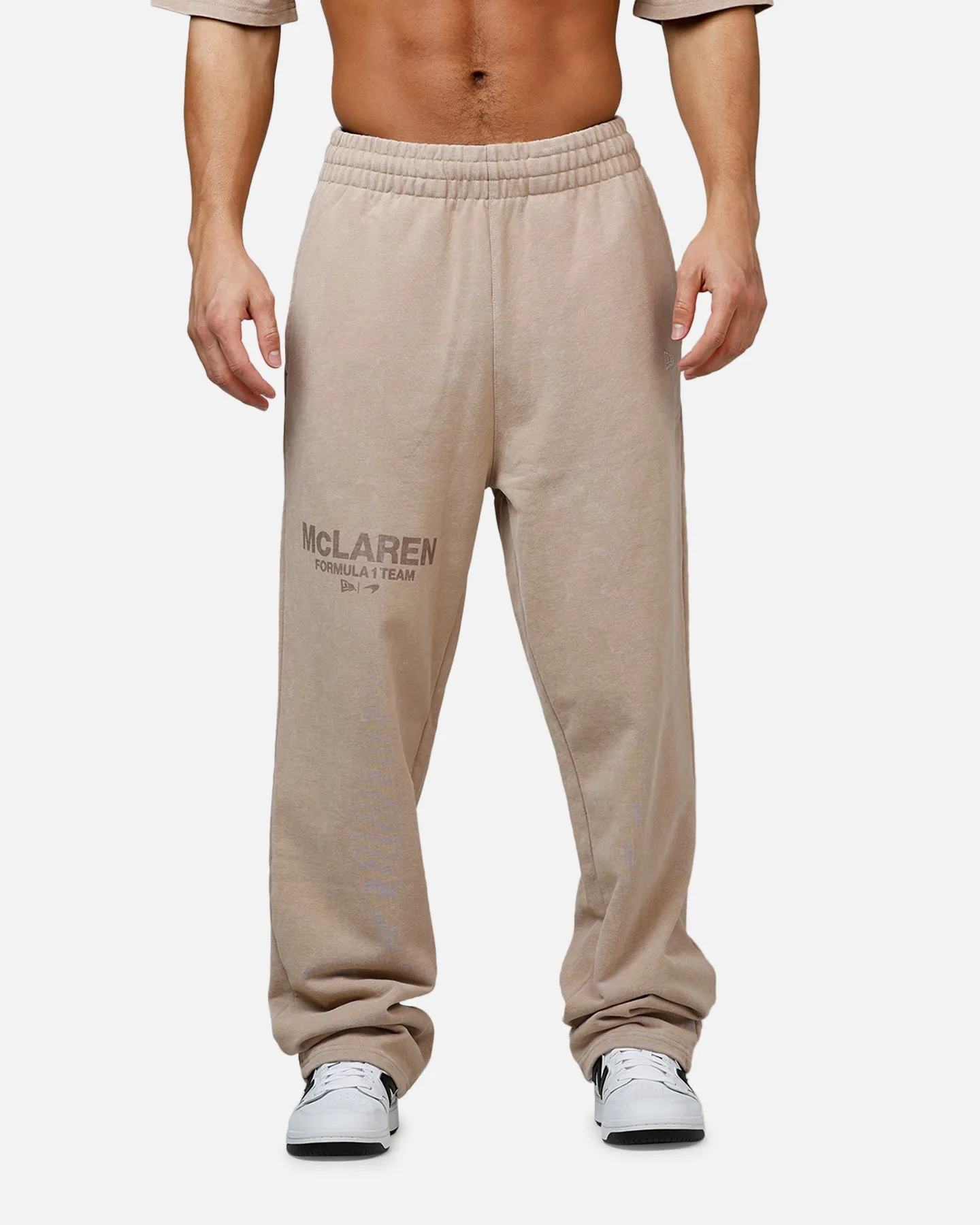 New Era X Mclaren Sweat Pants Taupe